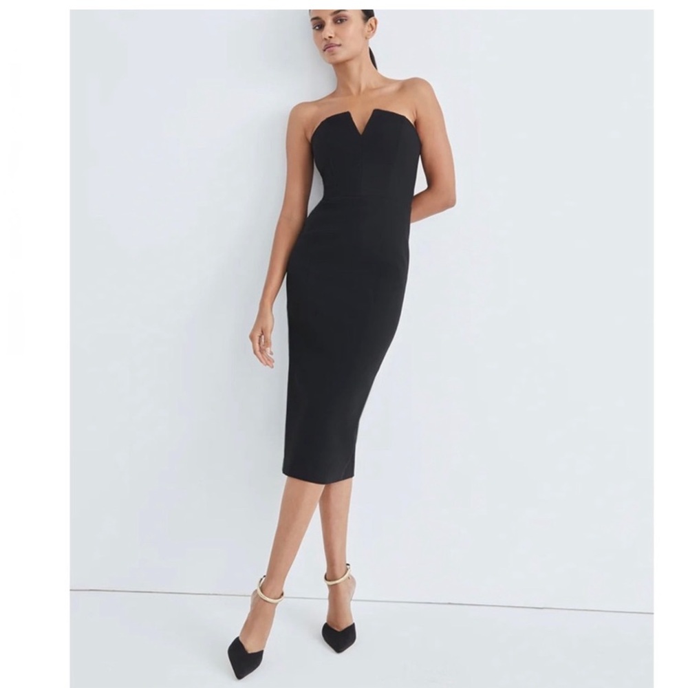 VERONICA BEARD NABI STRAPLESS DRESS Sz 0